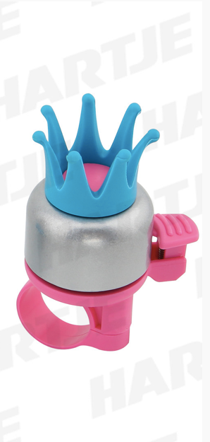 Hartje Widek Mini Ringklokker "Princess Crown" Rosa