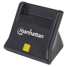 Manhattan USB-A Smart/SIM Card Reader, 480 Mbps (USB 2.0)