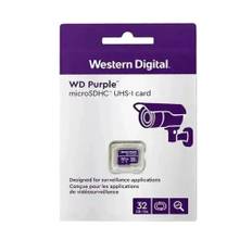 32GB WD Purple Micro SDHC Kort – Pålidelig hukommelseskort til Videoovervågning