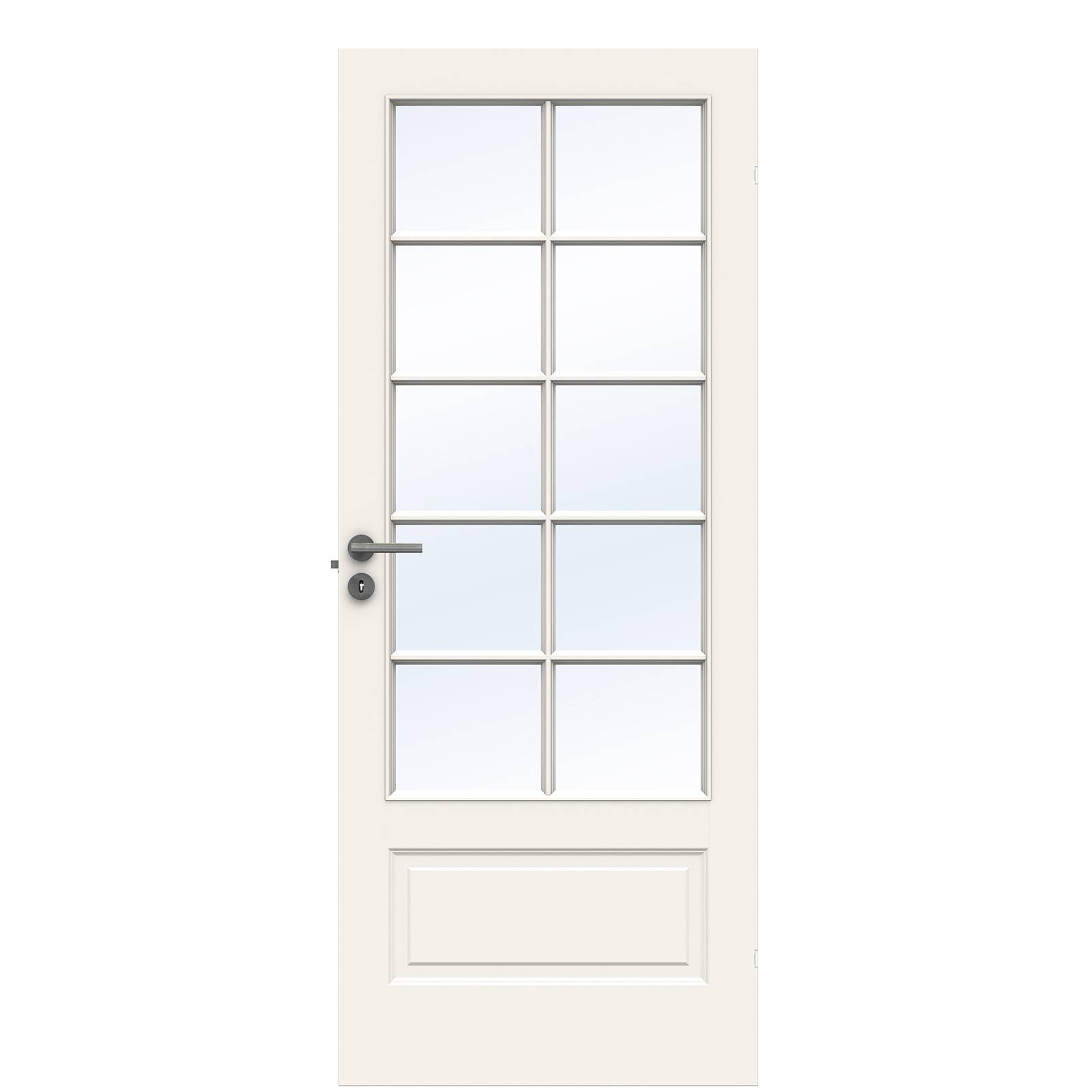 Massiv Indvendig dør fra Swedoor, Advance-line, Compact SP10, Hvid NCS S0502-Y 82,5 X 194