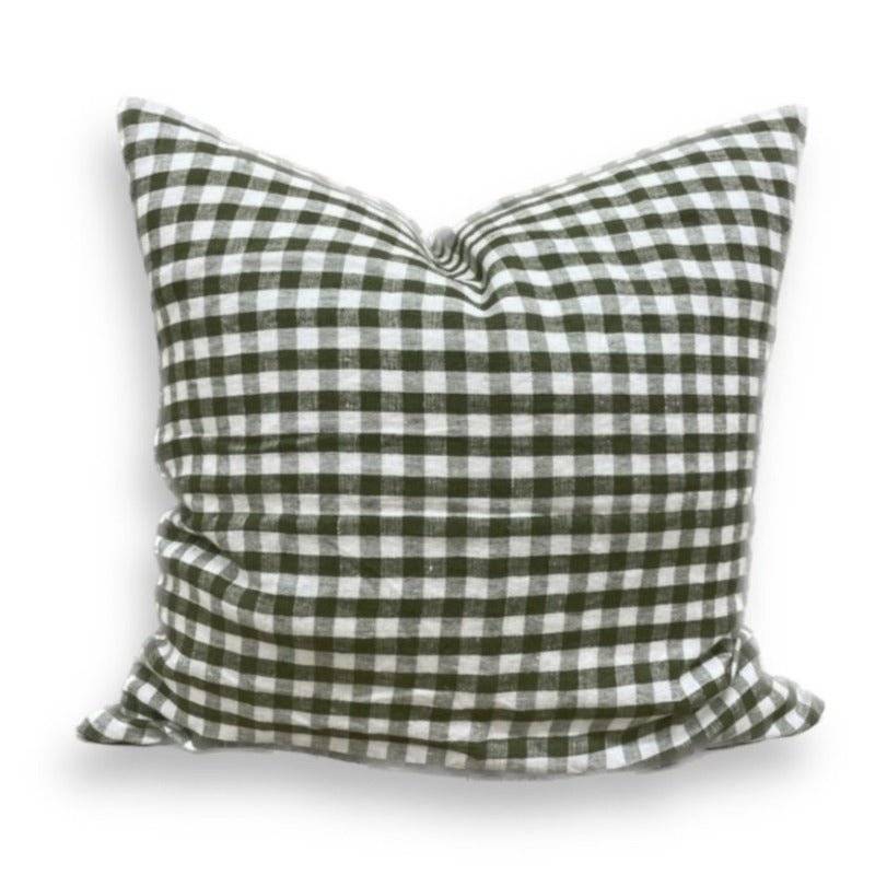 Pudebetræk - Hør - misty Square - 50x50 | Lovely Linen