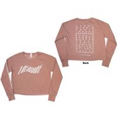 ATEEZ: Ladies Sweatshirt/Fellowship Map The Treasure Crop (Pink) (Back Print & Ex-Tour) (Small)