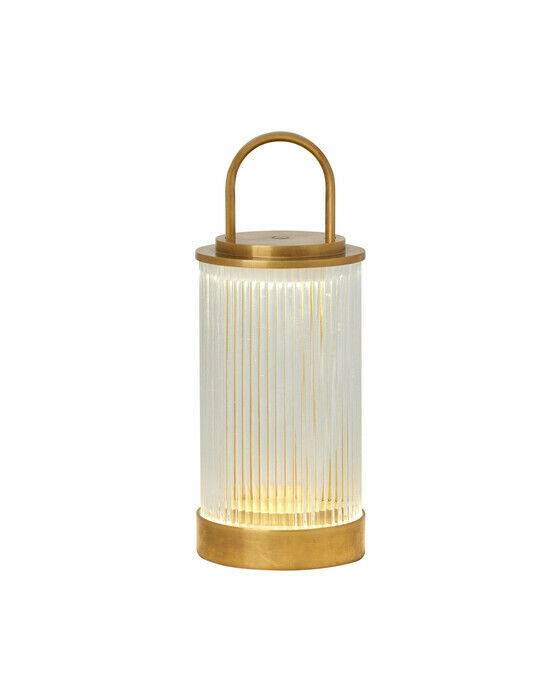 Tawa Accent Rechargeable Table Lamp Brass