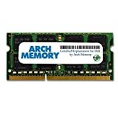 Arch Memory 4 GB SNPFYHV1C/4G A6994452 certifierad för Dell RAM-minne DDR3 SDRAM – SO DIMM 204-pin Non-ECC 1600 MHz (PC3-12800) Dubbelt skåp, obuffrad