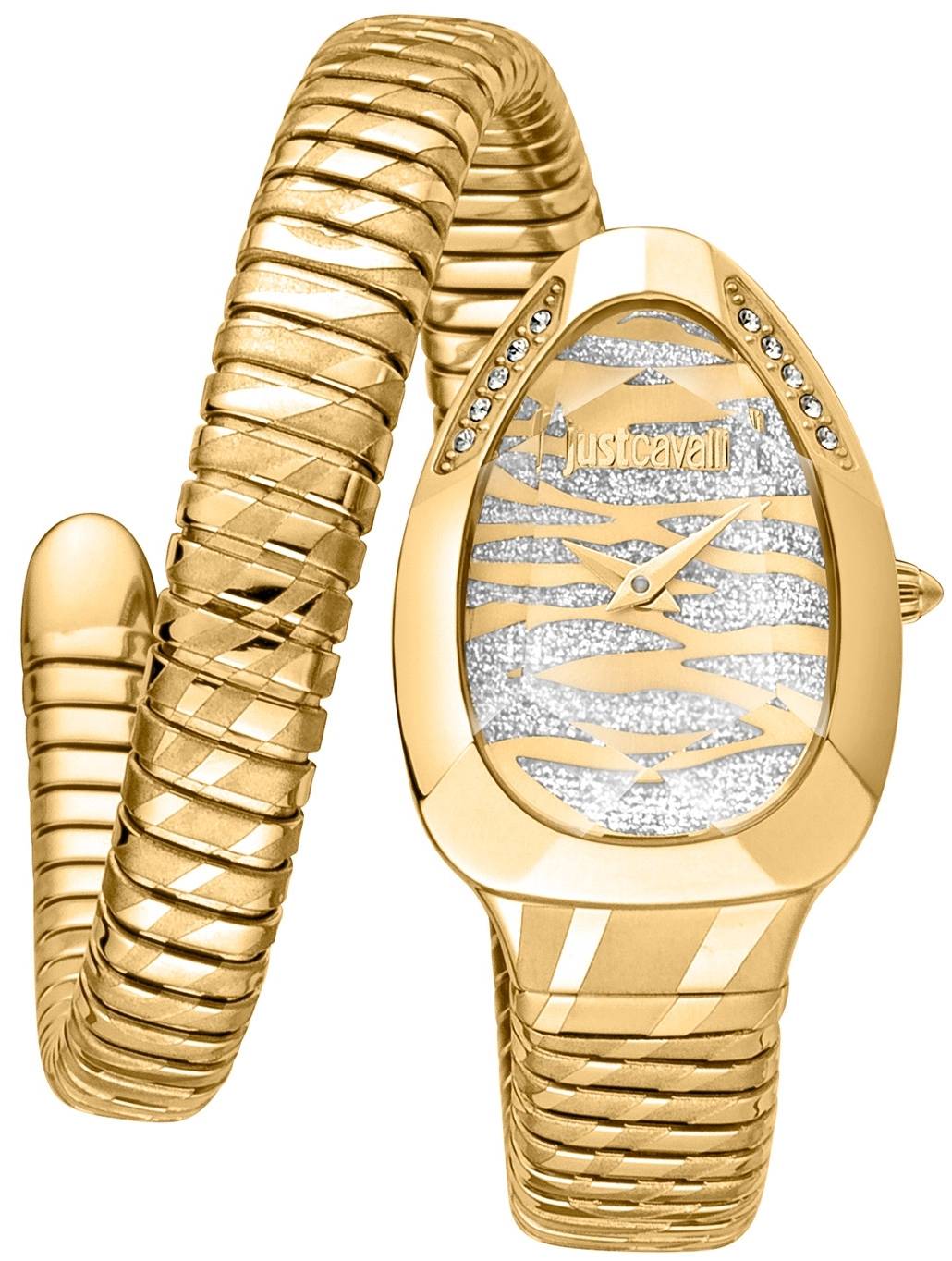 Just Cavalli Dameur JC1L225M0035 Signature Gul/Gul guldtonet stål