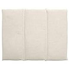 Körsbärskärnekudde stor 40 x 30 cm – 3-kammare – snövit – värmekudde – kornkudde