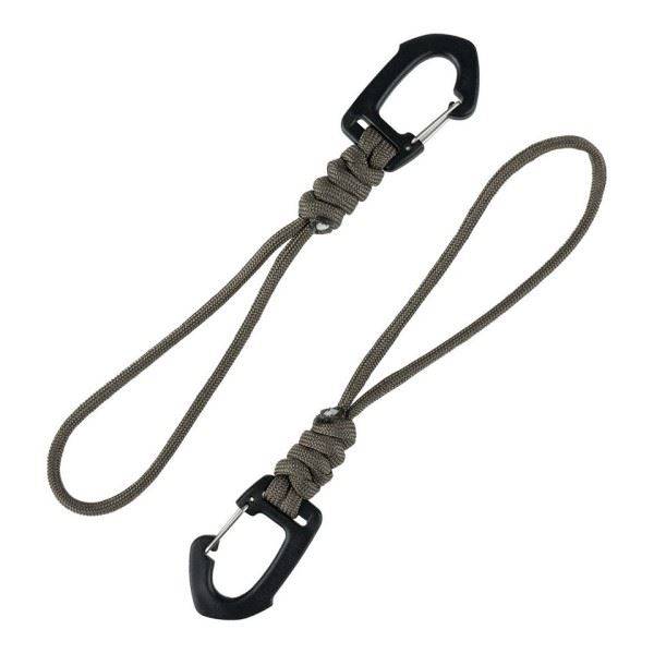 101 INC Karabinhage med Paracord, 2 Stk.