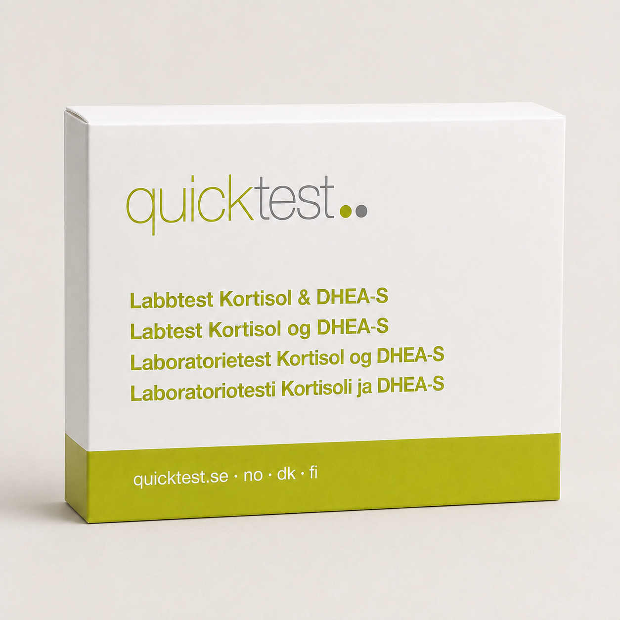 Binjure (kortisol och DHEA-S) Labbtest - Provtagning Hemma