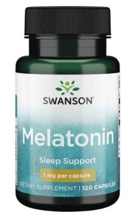 Melatonin 1 mg, 120 kapslar Swanson