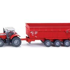 Traktor med M.F trailer 1:87 Siku traktor 1844