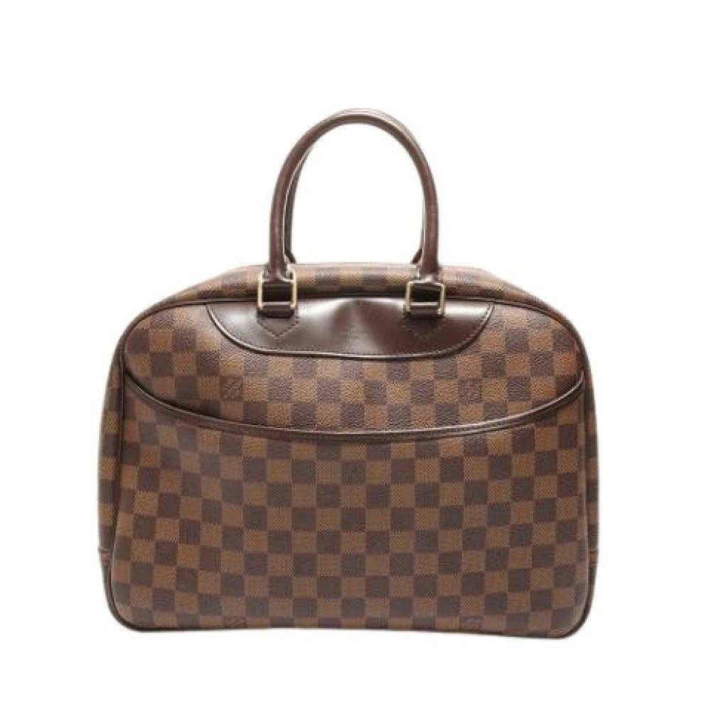 Louis Vuitton Vintage Pre-owned Håndtaske - Vintage - Dame - Brun - ONE SIZE - Tyl