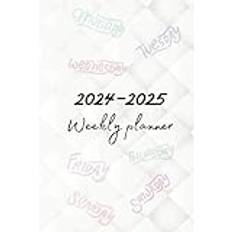 Weekly & Daily Planner 2024-2025, 104 Week Planner, Notes, To Do List.