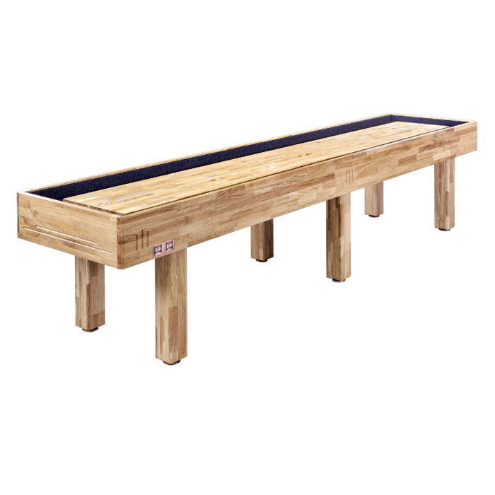 Pronto 12 fods shuffleboard i lys ask