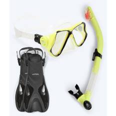 Watery snorkelset för vuxna - Fisher/Hudson - Gul