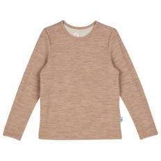 Finkid Kid's Taamo Soft Underkläder merinoull Barn Storlek 140/150 Färg beige/brun