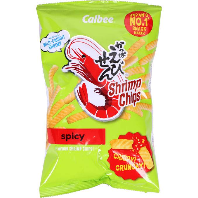 Calbee Räkchips Spicy