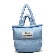 Mads Nørgaard Recycle Pillow Bag - Shoppingväskor & Totes - CASHMERE BLUE / blue