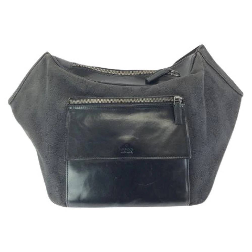 Gucci Vintage - Pre-owned GG Canvas Läderväska Vintage - Herr - ONE Size - Läder
