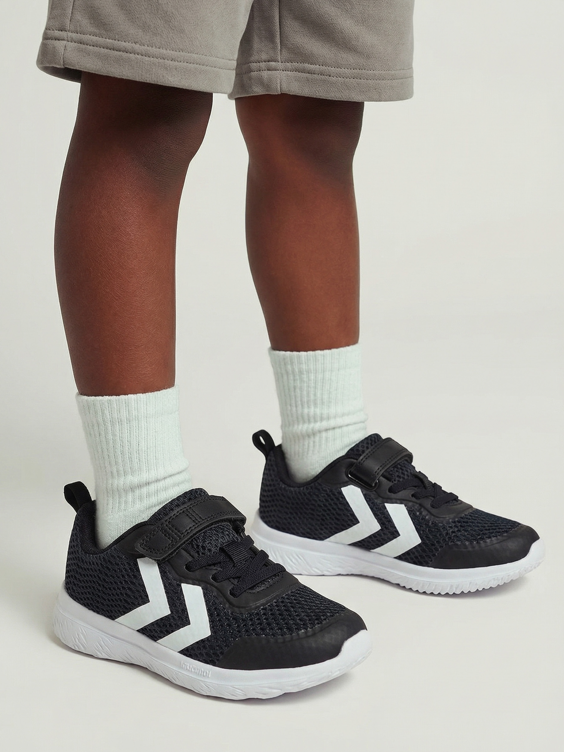 Hummel - Actus Recycled Jr | Black | Cross Trainers | Børn | Str. 28 - Hurtig levering 1-2 hverdage