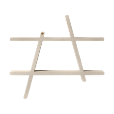 Andersen Furniture A-Shelf vägghylla Special Edition Light beige M 52x9x46 cm - Beige