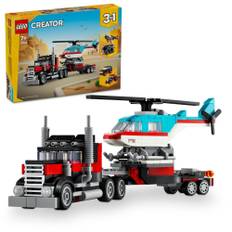 LEGO Creator Expert Truck med Helikopter Leksak Leksak Present Födelsedagsblock Jul Pojkar Flickor Barn 7 år 8 år 9 år Elementary