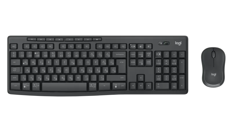 LOGITECH MK370 Combo for Business Keyboard and mouse set wireless Bluetooth LE QWERTY Danish/Finnish/Norwegian/Swedish