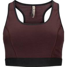 Aclima Women's LightWool 180 Sports Top Chocolate Plum, XL