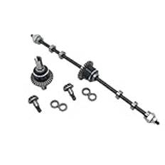 DAGIJIRD RC bakaxel växellåda metall bakaxel uppgradering tillbehör delar för Wltoys 1/12 12428 12423 12427