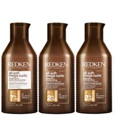 Redken All Soft Mega Curl Hydrating and Nourishing Shampoo Duo with Conditioner for Curly and Coily Hair