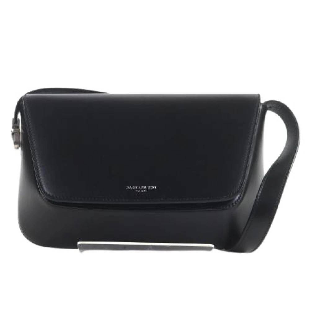 Yves Saint Laurent Vintage Pre-owned Vintage Cross Body Taske - Vintage - Dame - Sort - ONE SIZE - Uld
