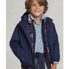 Portland Windbreaker Jakke - Navy - 6 år