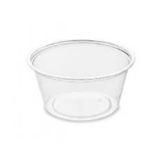 Förbandskopp 60 ml rund Ø62x30 mm RPET Clear,25 pk x 100 st/Krt