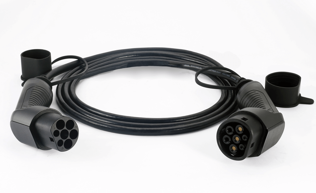 EVconnect laddkabel 3.7kW - Typ 2, 16A, 1-fas - Standard / 10m