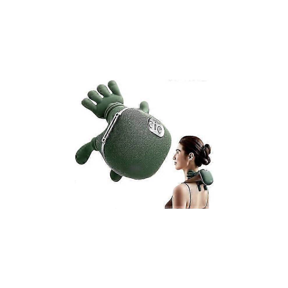 Massage Master til skulder, nakke, nedre mave, shiatsu-rygmassager, smertelindring, dybdegående elektrisk massagepude