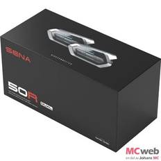 50R Dual Pack Low Profile Motorcycle Bluetooth/Mesh, SENA