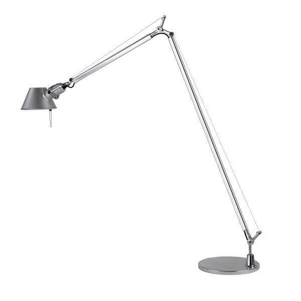 Tolomeo Lettura Gulvlampe Aluminium