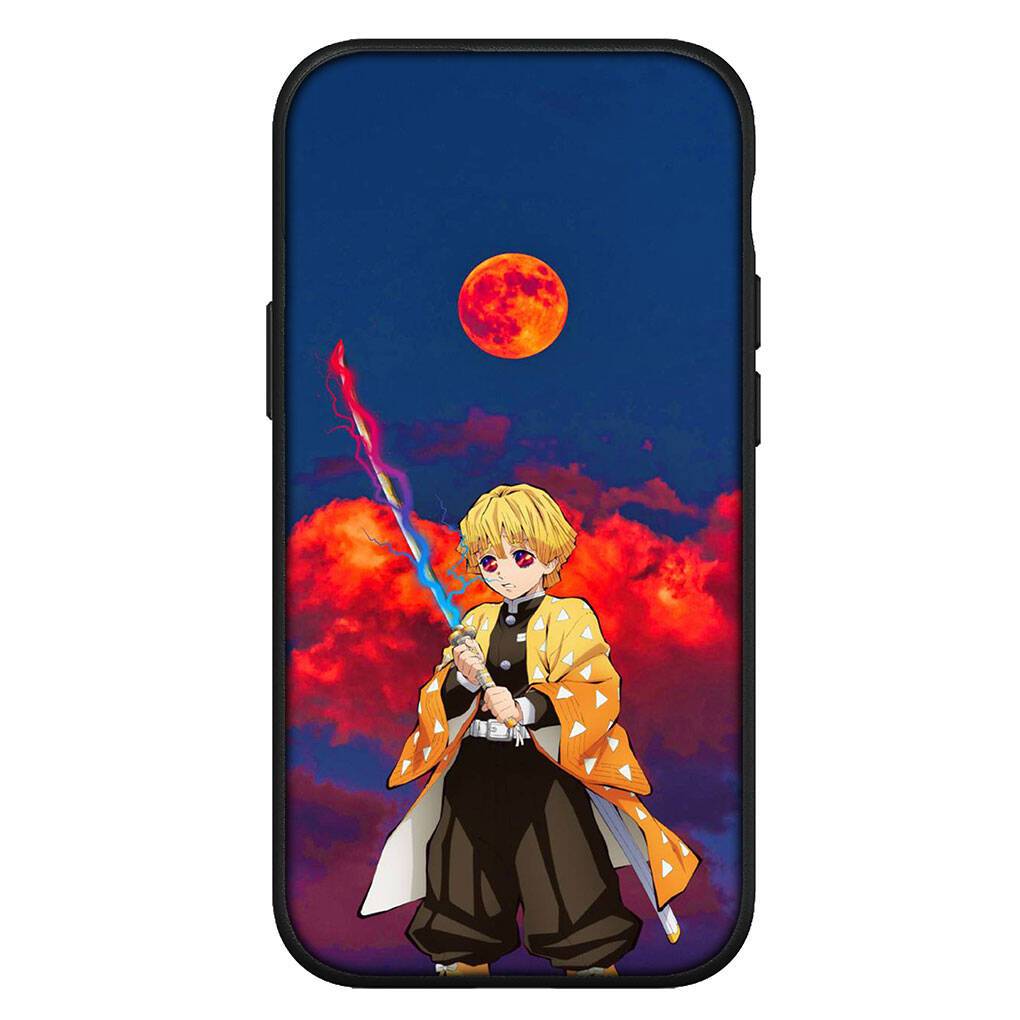 for Samsung Galaxy S25 S24 S23 iPhone 17 16 15 Xiaomi Redmi Note 14 13 12 Plus Pro Max Case Demon Slayer Agatsuma Zenitsu Tanjirou OPPO Huawei Cover for Samsung Galaxy A26 5G