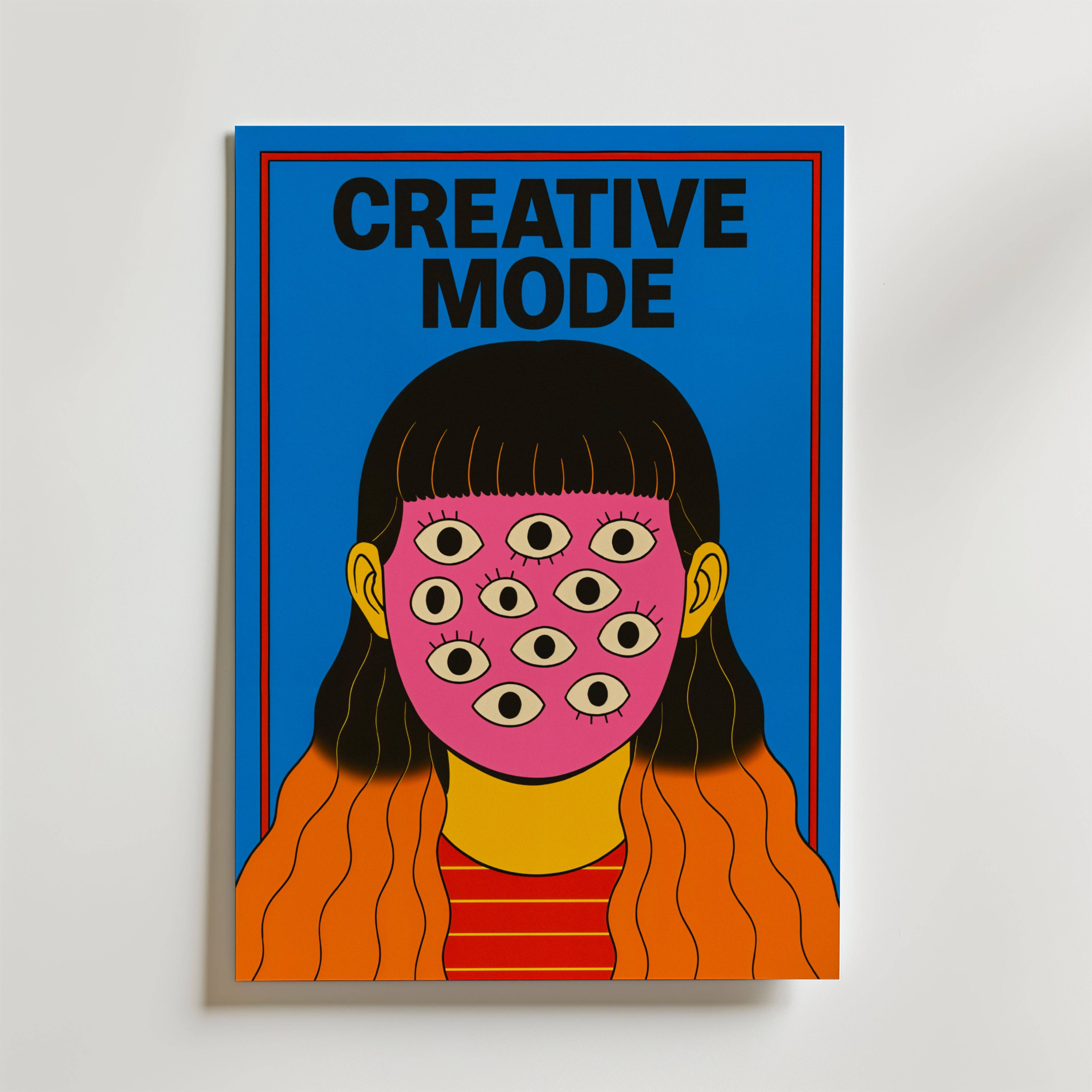 Creative Multi Vision Poster - Premium Canvas 50x70 cm