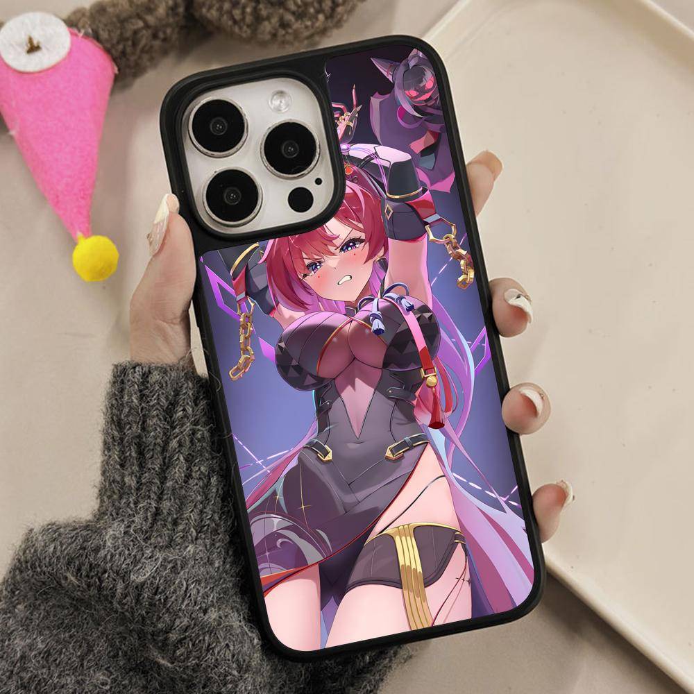 Wuthering Waves Yinlin Matte Surface  Mobile Phone Case for iPhone 17 16 15 14 13 12 11 Air Pro Max Plus Colorful Cover