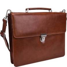 Cambridge Aktentasche Leder 38 cm Laptopfach