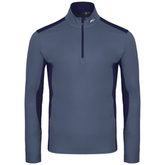 KJUS Cool Recovery Zip Neck Golf Sweater - Blue