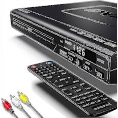 DVD-afspiller til TV Blu-ray DVD-afspiller med fjernbetjening HDMI-kabel Wigslar