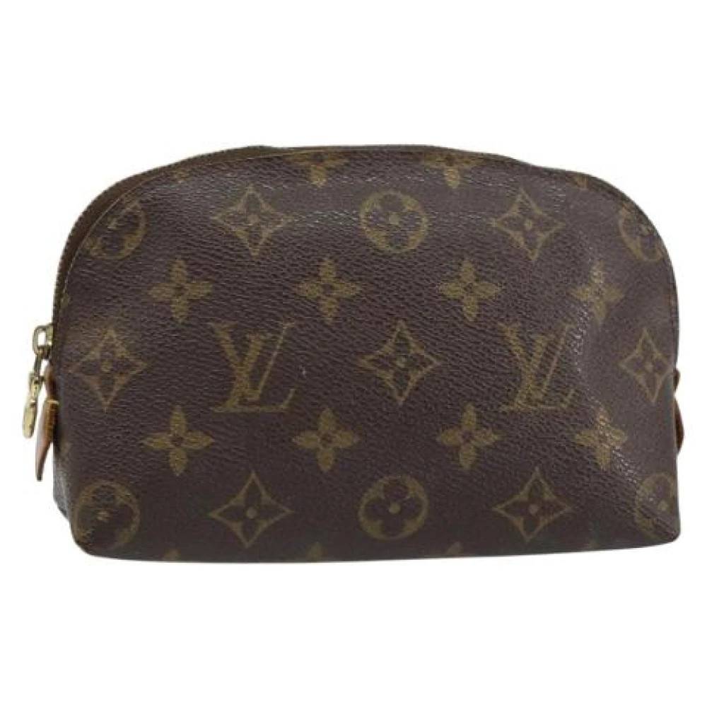 Louis Vuitton Vintage Pre-owned Canvas Clutch - Vintage - Dame - Brun - ONE SIZE - Tyl