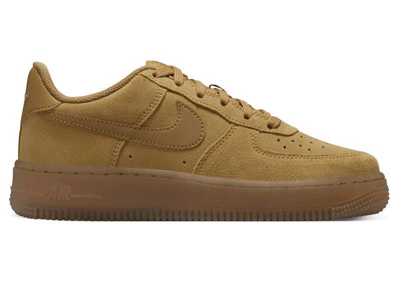 Nike Air Force 1 Low LV8 Wheat Gum Light Brown (GS) - 33.5 / Standard