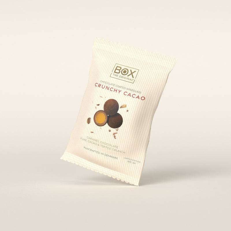 Crunchy Cacao 70 g | Vingummi med karamelchokolade