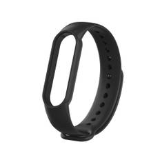 Xiaomi Mi Band 5/6/7 silikonarmband- Svart