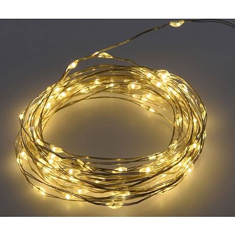Merle solcelle wirelight 200 stk. - hvidt lys