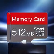 TEMU High Speed Tf/sd Memory Card, 512mb/1024mb - Real Capacity, Suitable For Tablets, Cameras, And Smartphones - Supports 4k Definition, For Psp Games, Etc. - Includes Adapter, Business Gift