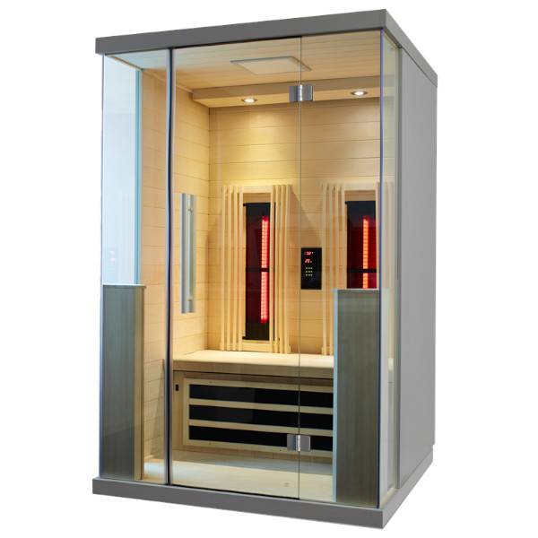 Nordic Relax Infrarød Sauna model - 2 personer - Grå