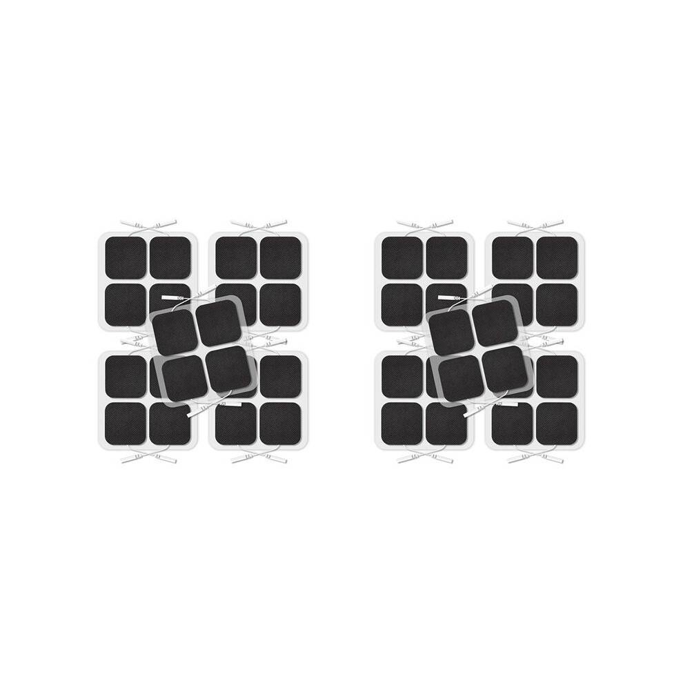 TENS Unit Replacement Pads, TENS Unit Pads 2x2inch 40 Pcs Reusable Self-Adhesive Electrodes Pads